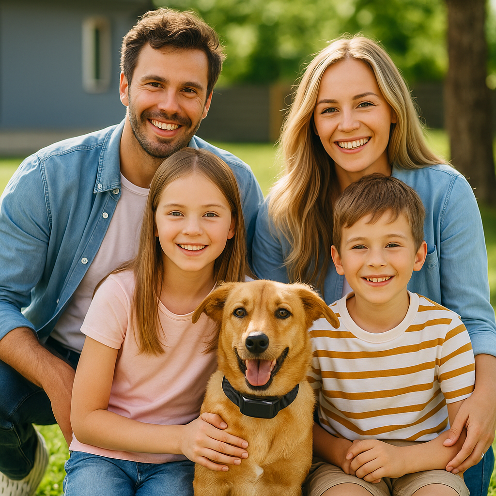 “BarkEase™ No-Shock Smart Bark Collar – Humane Training & Calm Energy for Happy Dogs” (Copy)